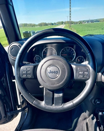 Jeep Wrangler cena 113900 przebieg: 133000, rok produkcji 2017 z Zambrów małe 352